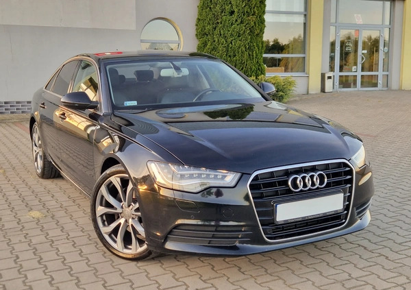 Audi A6 cena 59999 przebieg: 180000, rok produkcji 2013 z Mława małe 191